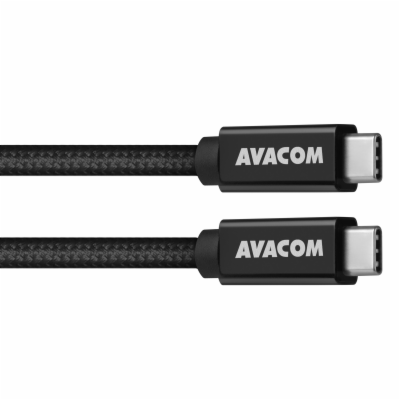 AVACOM datový a nabíjecí kabel USB Type-C - USB Type-C, 1...