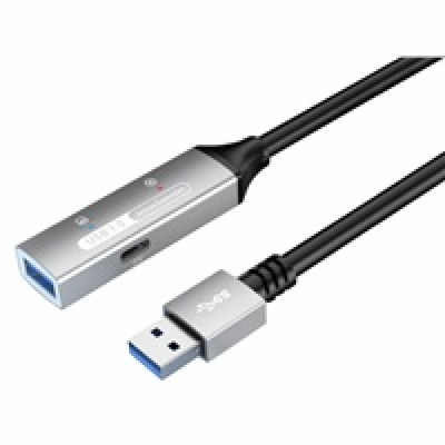 PremiumCord USB 3.2 repeater a prodlužovací kabel Male-Fe...