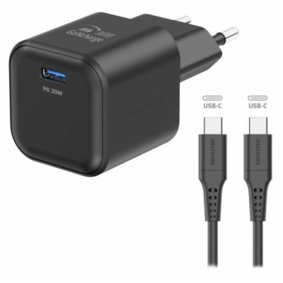 Swissten síťový adaptér gan 1x usb-c 20w power delivery č...