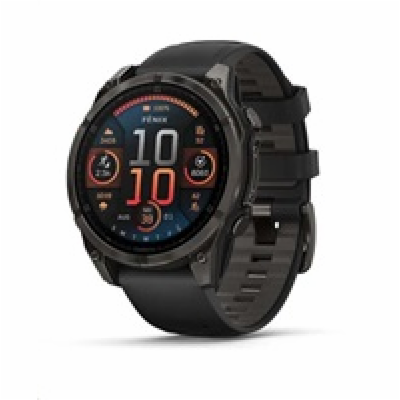 Garmin fenix® 8 – 47 mm, AMOLED, Sapphire, Carbon grey DL...