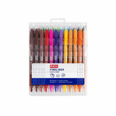 Fineliner EASY Easyliner 24ks