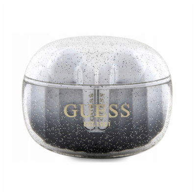 Guess Glitter Gradient TWS Bezdrátová Sluchátka Black Slu...