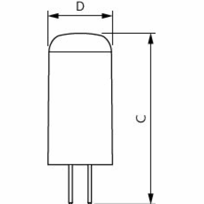 LED žárovka PHILIPS, G4 1,7W 827 CorePro - LEDcapsule LV ...