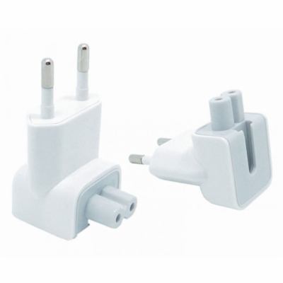 DeTech Adaptér EU plug pro Apple - bílá Adaptér s EU zást...