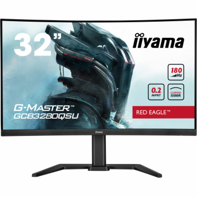 iiyama G-Master/GCB3280QSU-B2/31,5"/VA/QHD/180Hz/0,2ms/Bl...