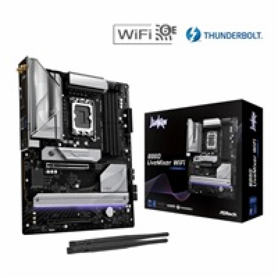 ASRock MB Sc LGA1851 B860 LiveMixer WiFi, Intel B860, 4xD...