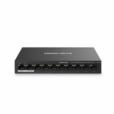 Mercusys MS110P 10xFE desktop switch 8xPoE+