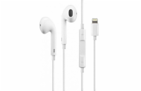 PLATINET FIESTA EARPHONES WITH MIC LIGHTNING WHITE