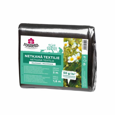 Netkaná textilie mulčovací Neotex ROSTETO 50g 1,6x5m černá