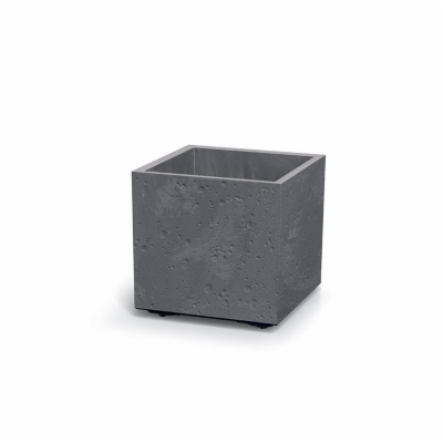 Květináč SIERRA SQUARE BETON EFFECT marengo 38,5cm