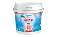 Multifunkční tablety pro chlorovou dezinfekci bazénové vody LAGUNA 6v1 3,2kg