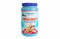 Multifunkční tablety pro chlorovou dezinfekci bazénové vody LAGUNA 3v1 Triplex 1,6kg