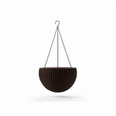 Květináč KETER Hanging Sphere Brown