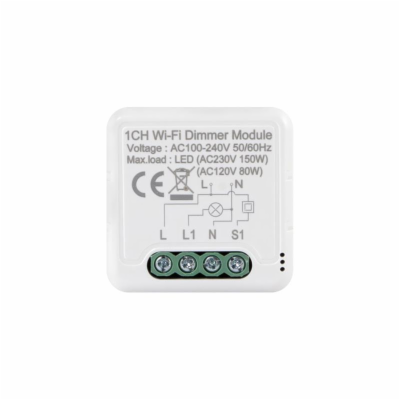 Smart ovladač osvětlení CEL-TEC L150 W 1Ch Dimmer WiFi Tuya