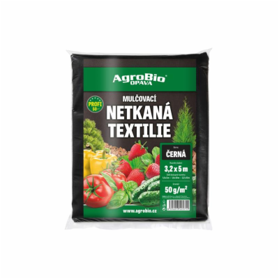 Netkaná textílie AGROBIO 3,2x5m černá