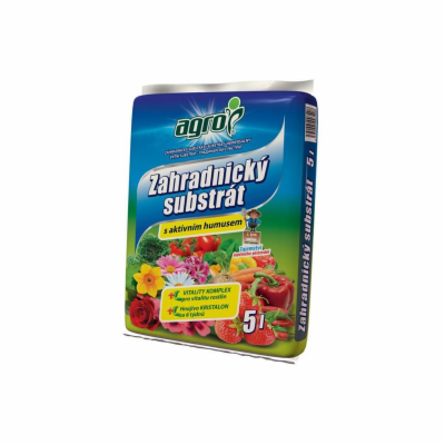 Zahradnický substrát AGRO 5l