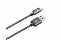 ALIGATOR PREMIUM Datový kabel 2A, Micro USB černý