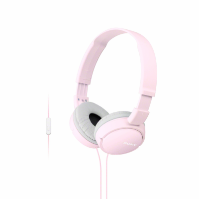 Sony MDR-ZX110AP sluchátka handsfree, růžové