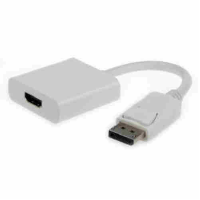 GEMBIRD Kabel red. Displayport na HDMI, M/F, bílá