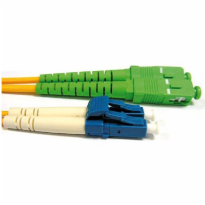 Patchcord FO duplex LC-SC/APC  9/125um SM, 2m, OS2