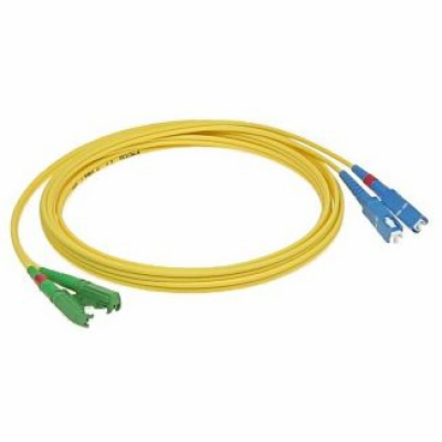 Patchcord FO duplex E2000/APC-SC/UPC 9/125um SM 10m, OS2