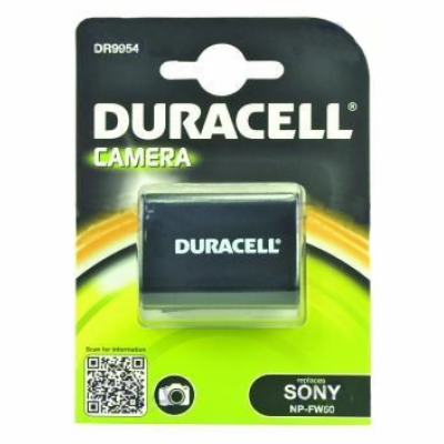 DURACELL Baterie - DR9954 pro Sony NP-WF50, černá, 900 mA...