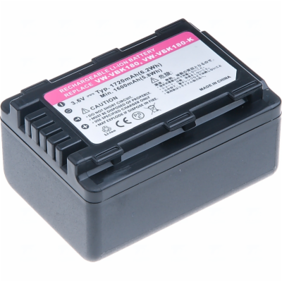 T6 power Panasonic VW-VBK180 1720mAh VCPA0027, VW-VBL090,...