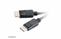 Akasa AK-CBDP01-20BK AKASA kabel DisplayPort - DisplayPort, 2m