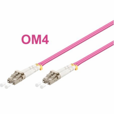 OPTIX LC-LC Optický patch cord 50/125 2m OM4 duplex