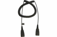 Jabra Extension cord, QD-QD, 0,5-2m, coiled