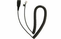 Jabra QD-RJ10, 0,5-2m, coiled - Cisco