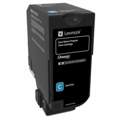 LEXMARK CX725 Cyan High Yield Return Programme Toner Cart...