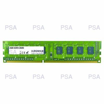 2-Power 2GB MultiSpeed 1066/1333/1600 MHz DDR3 Non-ECC DI...