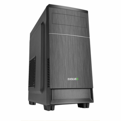 EVOLVEO M1, case mATX, 2x USB2.0 / 1x USB3.0 / 2x 120mm L...