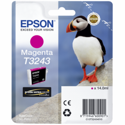 Epson C13T324340 - originální EPSON T3243 Magenta