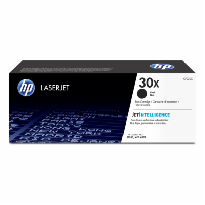 HP 30X Black Toner (CF230X) - originální