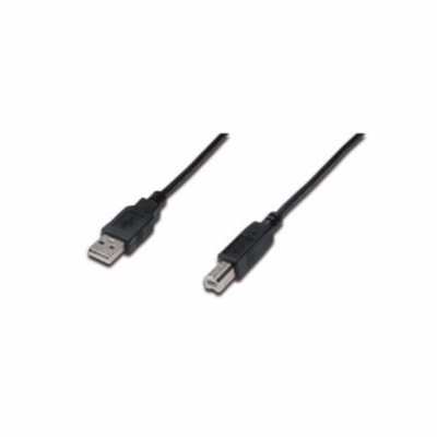 Digitus Připojovací kabel USB 2.0, typ A - B M / M, 0,5 m...