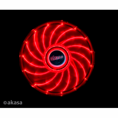 AKASA ventilátor Vegas 120x120x25mm, 1200RPM podsvícený, ...