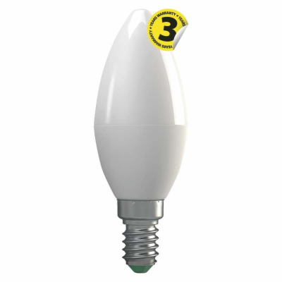 Emos LED žárovka CANDLE, 4W/30W E14, WW teplá bílá, 330 l...