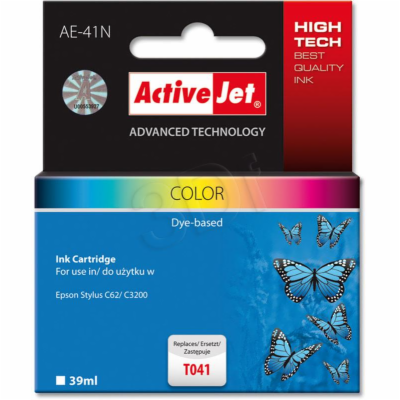 ActiveJet Ink cartridge Eps T041 C62 Col - 37, 5 ml     A...