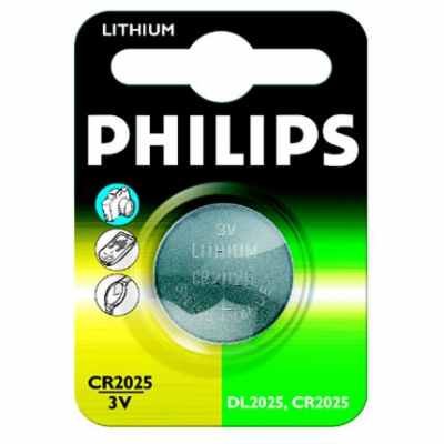 Philips baterie CR2025 - 1ks