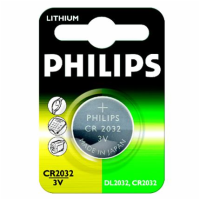 Philips baterie CR2032 - 1ks