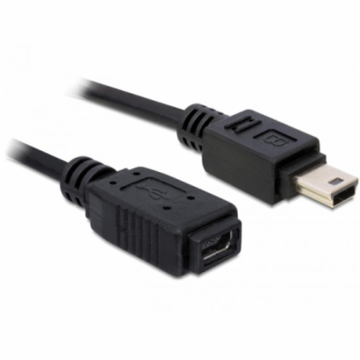 Delock USB 2.0 kabel, prodlužující mini-B 5-pin samec/sam...