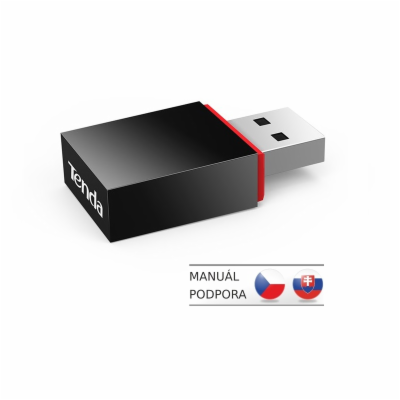 Tenda U3 WiFi N USB Adapter, 300 Mb/s, 802.11 b/g/n, reži...