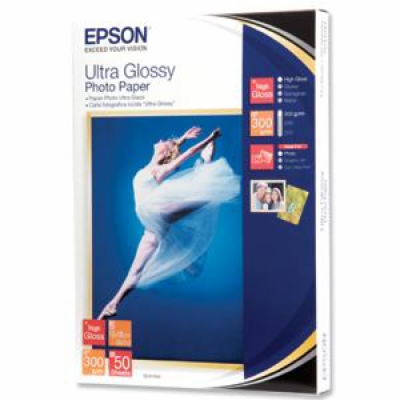 EPSON paper 13x18 - 300g/m2 - 50sheets - photo ultra glossy