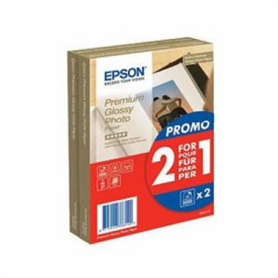 Paper Premium Glossy Photo 10x15 255g/m2 (2x40 sheet) 2 z...