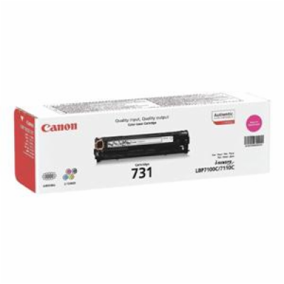 Canon 6270B002 - originální Canon TONER CRG-731M purpurov...