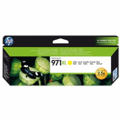 HP 971XL Yellow Ink Cart, CN628AE (6,600 pages)