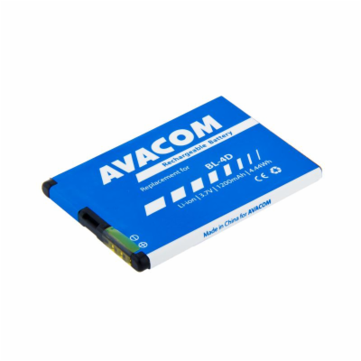 Baterie AVACOM GSNO-BL4D-S1200A do mobilu Nokia E7, N8 Li...