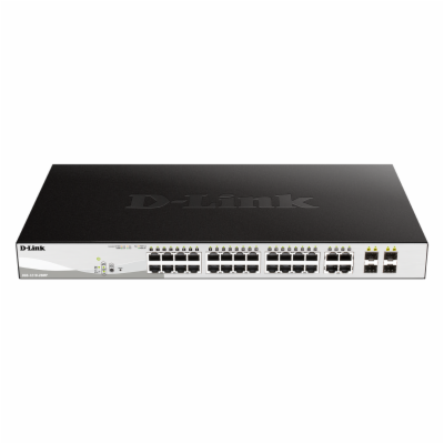 D-Link DGS-1210-28MP 28-port Gigabit Smart+ PoE Switch, 2...